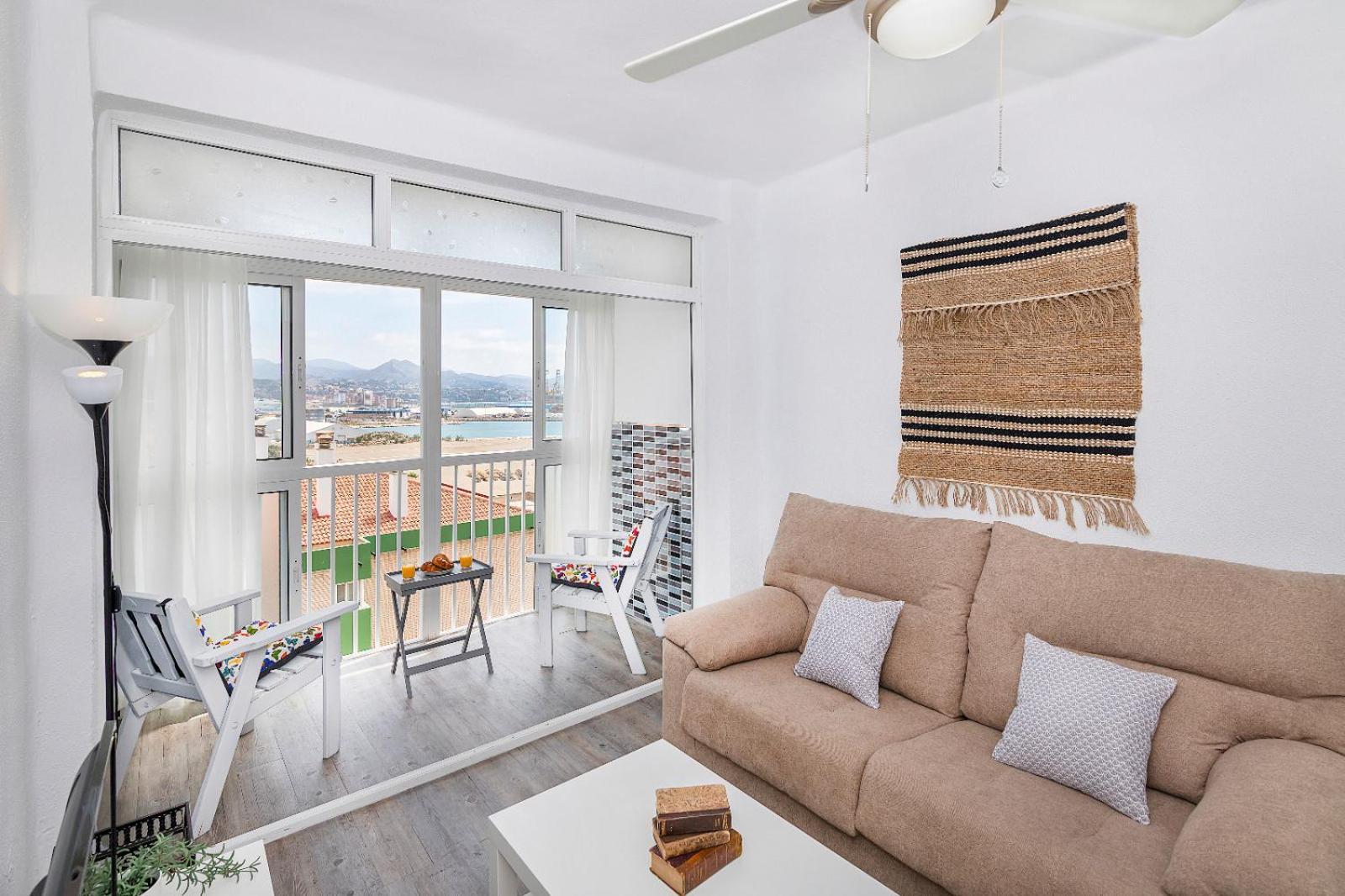Impresionante Vista Al Mar - Elegante Apartamento Malaga Exterior photo