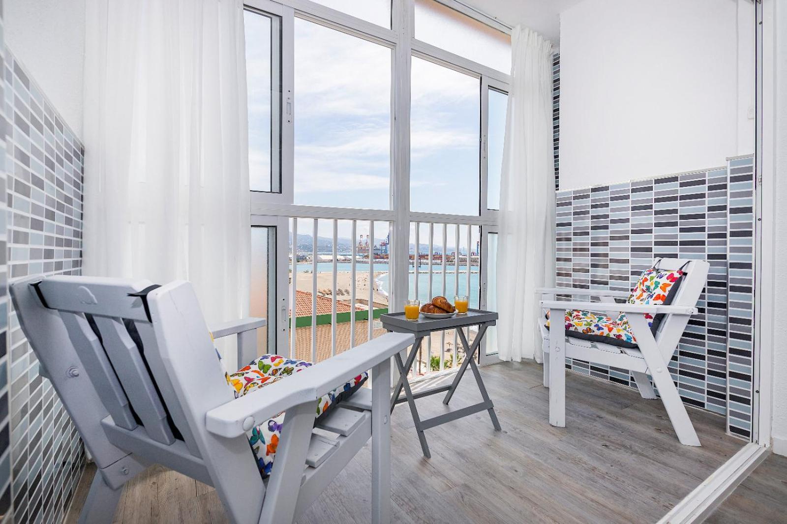 Impresionante Vista Al Mar - Elegante Apartamento Malaga Exterior photo